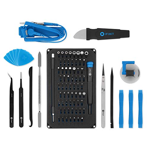 iFixit Pro Tech Toolkit incluso 64 bit driver kit set di attrezzi per la riparazione di smartphone, computer portatili e altri oggetti elettronica faidate