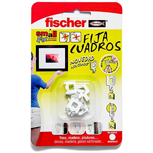 Fischer, 522206, Ganci Immagine, 8, Bianco