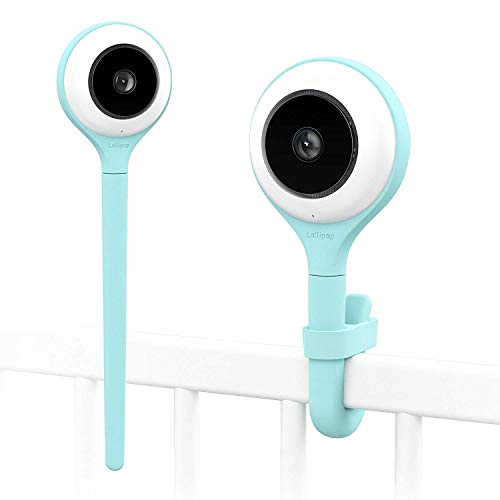 Lollipop Baby Monitor con True Crying Detection (Turchese) - Smart WiFi Baby Camera - Fotocamera con video HD e audio - Monitoraggio del sonno