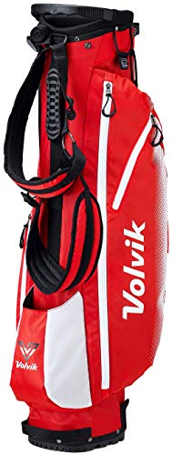 Volvik Vivid Stand - Borsa da Golf, Unisex, VV300001, Red, Taglia Unica