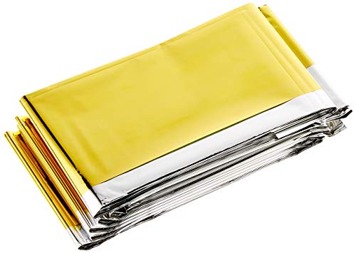 Salewa Rescue Blanket Telo di Sopravvivenza in Alluminio, Unisex adulto, Oro (Gold/Silver), Taglia Unica