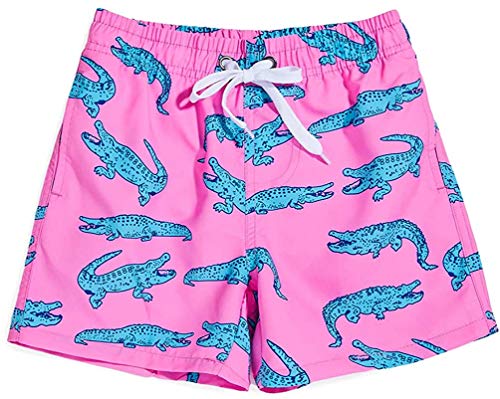 Fanient Costumi da Bagno Ragazzo Costumi da Bagno Dinosauro Stampa Surf Shortboard Trunks