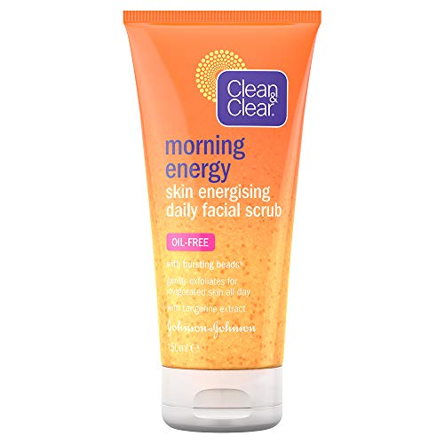 Clean & Clear, Morning Energy, scrub viso quotidiano energizzante, 150 ml