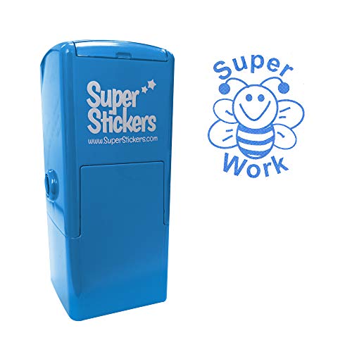 Stamper Solutions super work Bee pre Inked Stamper – blu