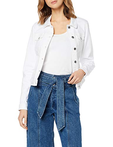 ONLY NOS Onltia DNM Jacket BB col Bex168a Noos Giacca in Jeans, Bianco White, 50 (Taglia Produttore: 44.0) Donna