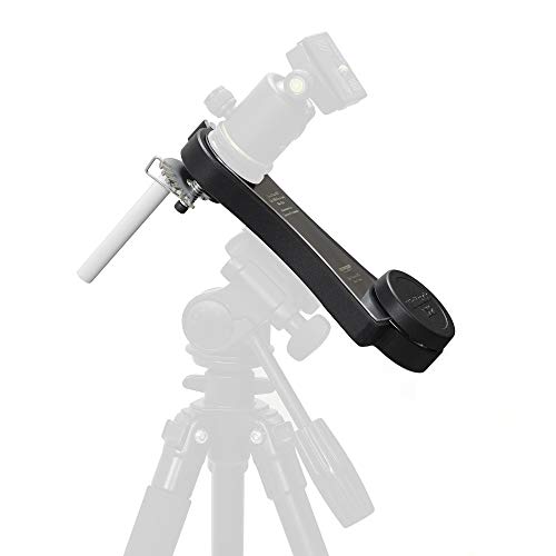 Omegon astroinseguitore fotografico Mini Track LX2 N - montatura da viaggio meccanico per astrofotografia con DSLR e telescopi leggeri