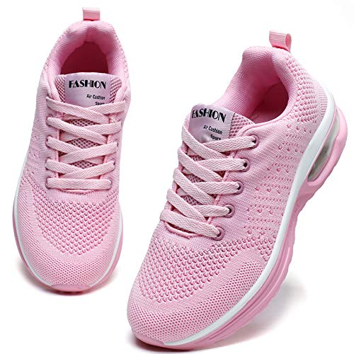 GAXmi Scarpe Running Donna Ginnastica Cuscino d'Aria Sneakers Fitness Sportive Scarpe da Corsa Aggiornata Rosa 39 EU