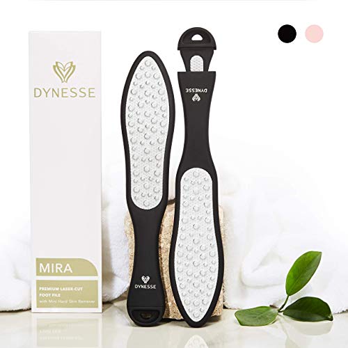 DYNESSE Premium Laser-Raspacalli per Piedi. Include Lima Mini per Rimozione della Pelle Morta e Ridurre Duroni. Raspa per Pedicure e Cura Piedi, Togli Calli, Rimuovi la Pelle Rigido e Ruvida.