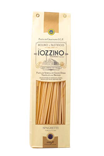 Pastificio F.lli Iozzino Spaghetti di Gragnano 3Kg (6x500gr) pasta di Gragnano IGP