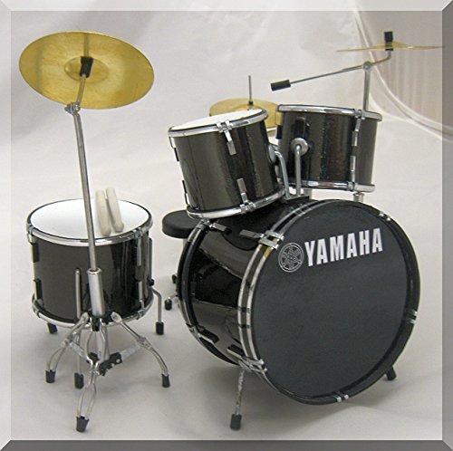 YAMAHA-Set di batteria in miniatura Drumset solo per decorazione