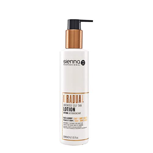 Sienna X Retail Gradual Glowing Self Tan, 1er Pack (1 X 200 ML)