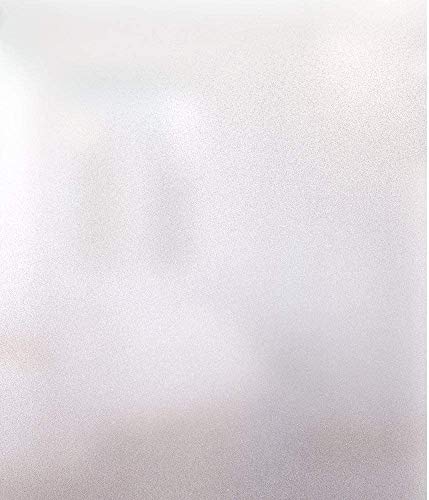 rabbitgoo Pellicola Privacy Pellicola Smerigliata Decorativa per Finestre Vetri-Autoadesive,Anti-UV,Controllo di Calore per Ufficio Bagno Camera da Letto Sala di Riunione 88cm x 90cm