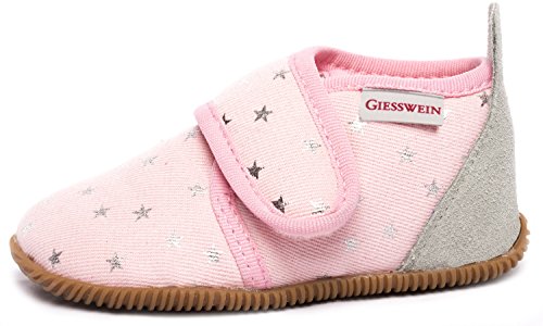 Giesswein Walkwaren AG Salsach, Pantofole a Collo Basso Bambina, Rosa (Candy 366), 29 EU