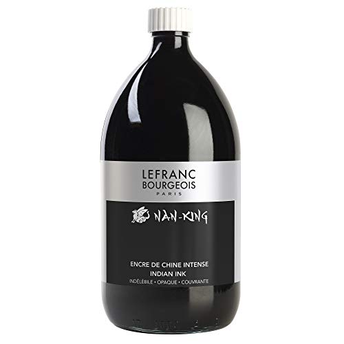 Lefranc Bourgeois Inchiostro di Cina Nan-King Flacone 1L