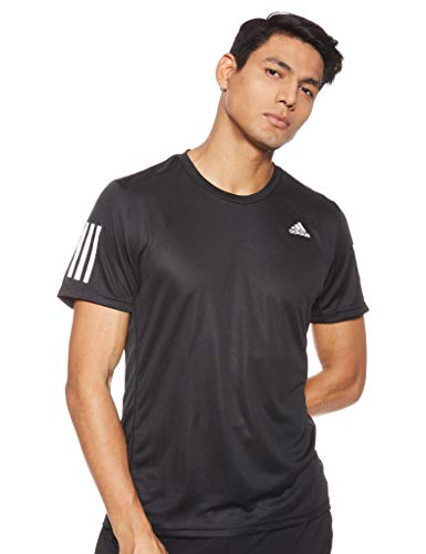 Adidas Own The Run Tee Men, T-Shirts Uomo, Black/White, L
