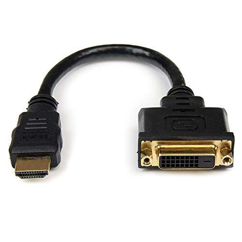 Startech.Com Adattatore Cavo Video HDMI a Dvi-D, HDMI Maschio, DVI Femmina, 20 cm