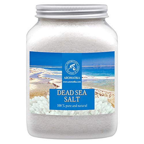 Sale del Mar Morto 1000g - Naturale e Puro al 100% - Sali del Mar Morto 1Kg - Meglio per il Buon Sonno - Antistress - Bagno - Bellezza - Rilassante - Sali da Bagno