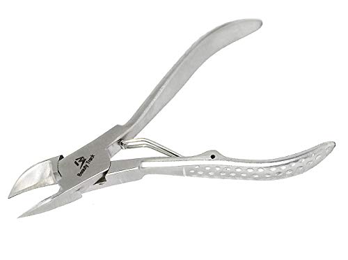 BeautyTrack Taglierina dell'unghia del piede11,4 cm (11 cm) tagliaunghie pedicure Incarnate spessa per chiodi in acciaio INOX massiccio qualità strumenti