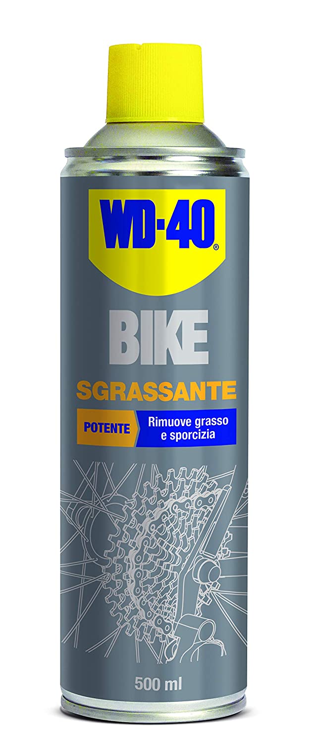 WD-40 Bike - Sgrassante Bici Spray Rapido e Potente - 500 ml