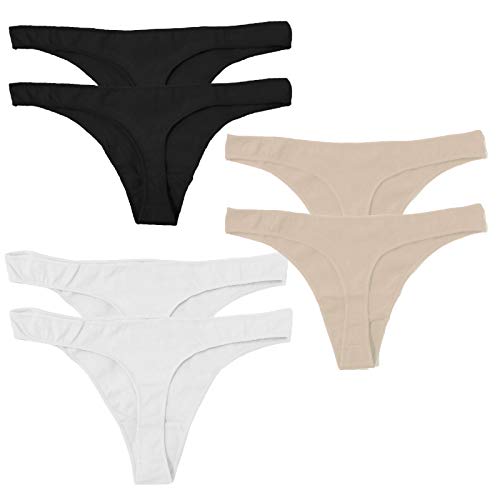 Toocool - Stock 6 Pezzi Perizoma Slip Donna Thong Liscio Tanga Elasticizzato Nuovo 368-6 [L/XL,Fantasia 3]