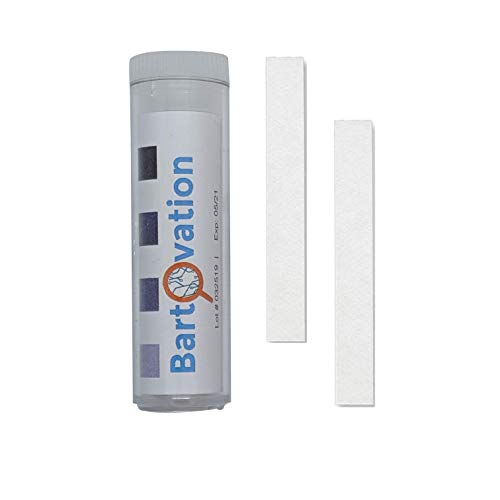 Bartovation ristorante sanitizer cloro carta reattiva, 10-200 ppm [fiala di 100 paper strips]