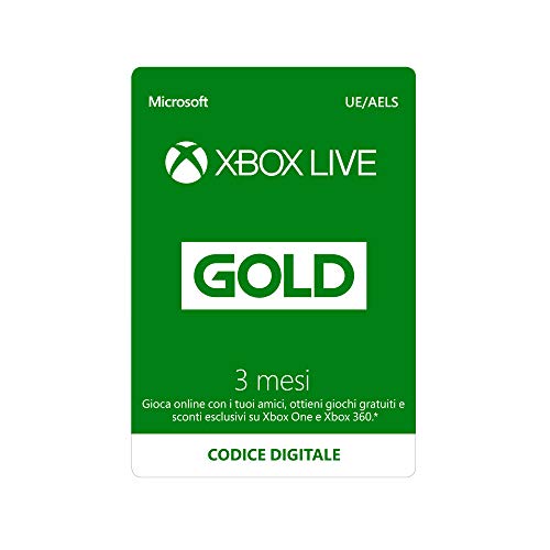 Abbonamento Xbox Live Gold - 3 Mesi | Xbox Live - Codice download