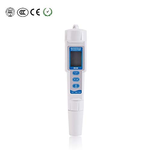 PH-metro Digitale PH LCD Precisione Misuratore di Qualita dell'acqua 3 in 1 PH/EC/TEMP Tester Portatile Pen Stick Monitor