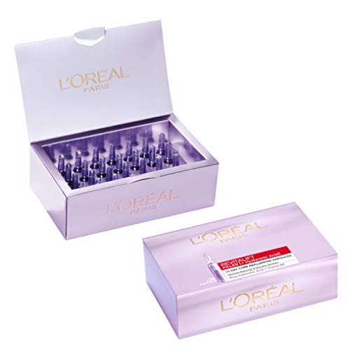 L'Oréal Paris Ampolle Revitalift Filler, Trattamento 28 Giorni Con Acido Ialuronico Puro Concentrato Al 100%, Confezione da 28 Ampolle