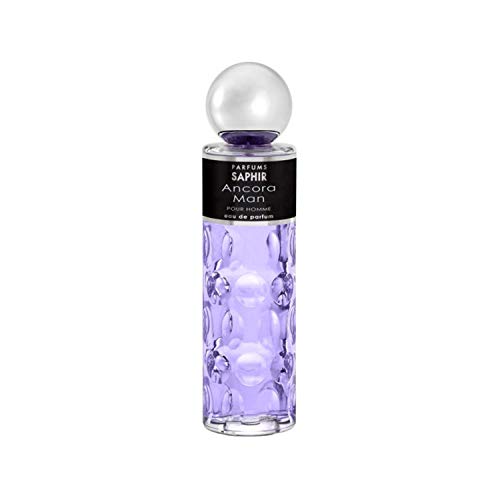 PARFUMS SAPHIR Ancora Man - Eau de Parfum con Vaporizzatore per Uomo - 200 ml