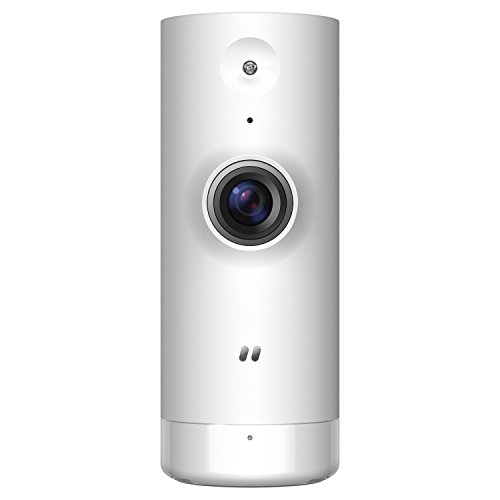 D-Link DCS-8000LH Mini Telecamera HD Wi-Fi, Visualizzazione Grandangolare 120°, Streaming 720p HD