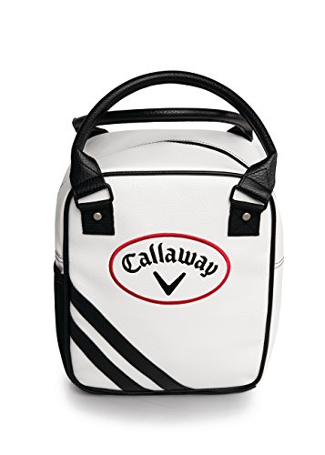 Callaway Practice Caddy – Borsa a Mano, Colore: Bianco/Nero