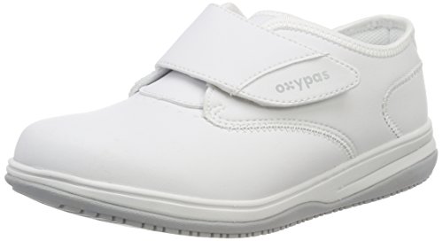 Oxypas Medilogic Emily Slip-resistant, Antistatic Nursing Shoe, White (Wht), 4 UK (37 EU)