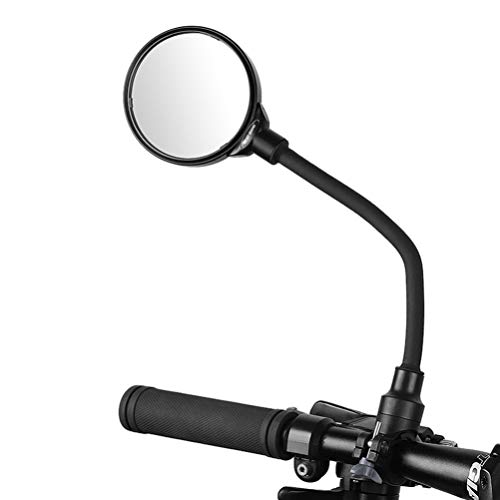 VOSAREA specchietto retrovisore in Metallo Manubrio Flessibile Parti Bici specchietto retrovisore specchietto retrovisore per Bici Bicicletta Ciclismo