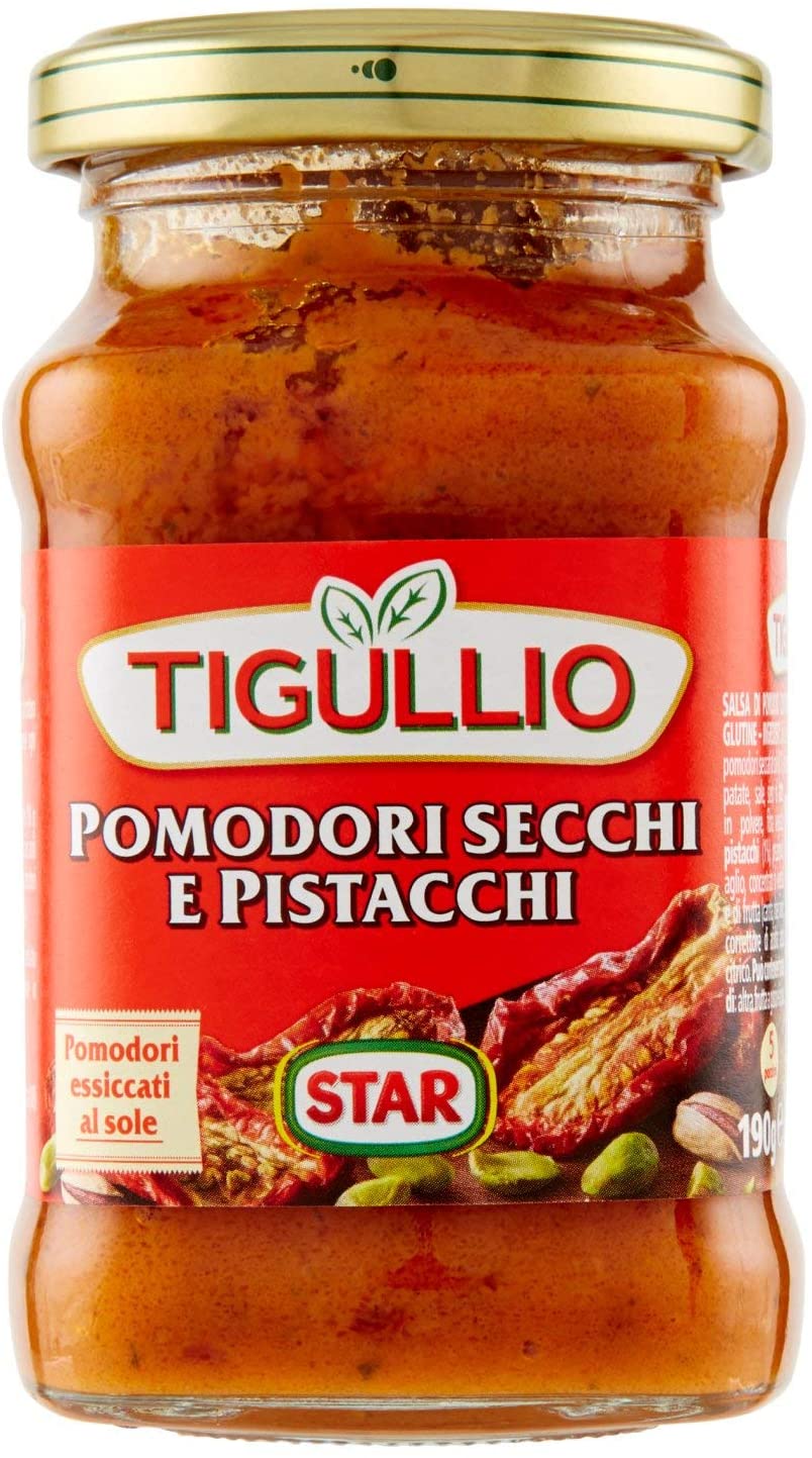 Tigullio GranPesto Pomodori Secchi e Pistacchi - 190 g