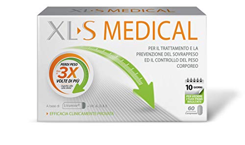 XL-S Medical Trattamento che Aiuta a Catturare i Grassi, 60 Compresse