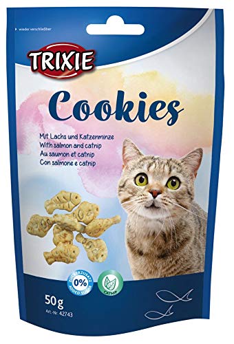 Trixie 42743 - Set per Biscotti con Salmone e Catnip