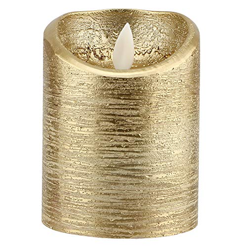 Wifehelper Candele Senza Fiamma a lume d'oro a Batteria(2#)