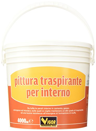 Vigor 3360404 Pittura MURALE Traspirante Bianco