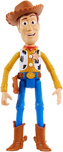 Toy Story - Disney Pixar Woody Personaggio Parlante Articolato da 18 cm, Giocattolo per Bambini di 3+ Anni, GFR22