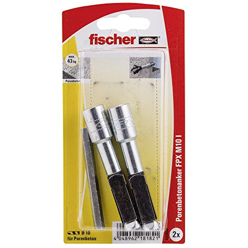 Fischer – Martello per cemento FPX – I M10 SB scheda, 1 x Fischer – Attrezzo, 522830