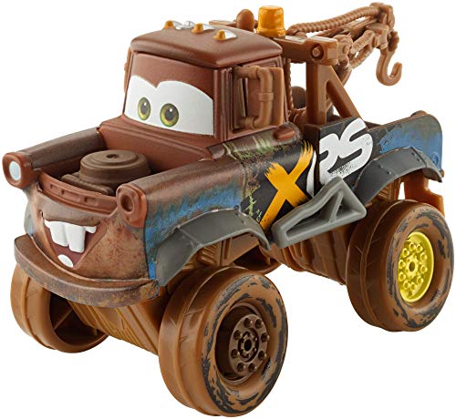 Disney Cars-GBJ47 XRS Mud Racing Cricchetto Veicolo Die-Cast, Giocattolo per Bambini 3+ Anni, GBJ47