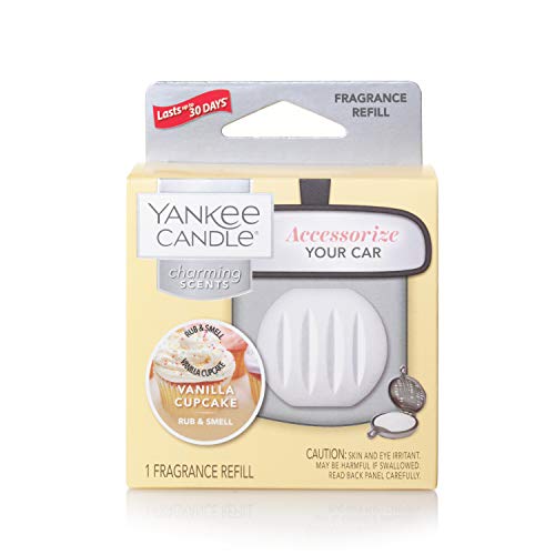 YANKEE CANDLE Vanilla Cupcake Refill Charmin profumatore per Auto, Multicolore, Unica
