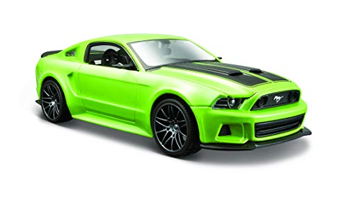 Maisto – Ford Mustang Street Racer, Colore: Verde, 31506g