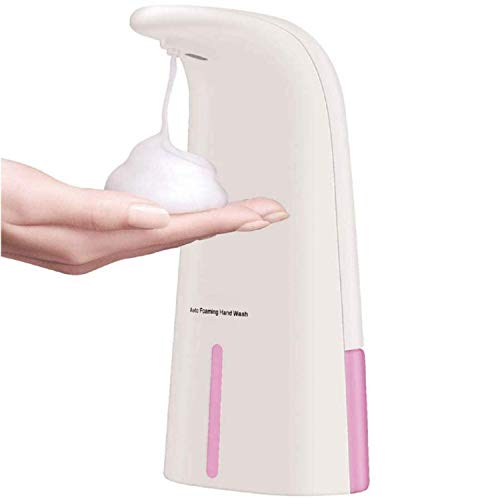 NKare – Dispenser elettronico di gel – Disinfezione manuale automatica da 250 ml, ricaricabile, liquido senza contatto, regolabile, sensore di movimento, base impermeabile, igienico, cura personale