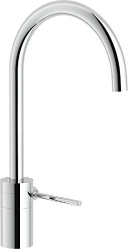 Nobili rubinetterie PL00113CR Plus Miscelatore Monocomando per Lavello da Cucina, Cromo