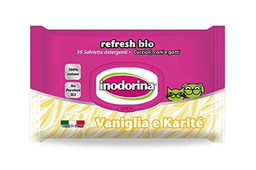 Inodorina Bio Ka Igiene Salviette Vaniglia Canna