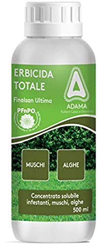 Finalsan Ultima Erbicida Totale Acido Pelargonico Contro Erbe infestanti, Muschi e alghe PFnPO 500 ml