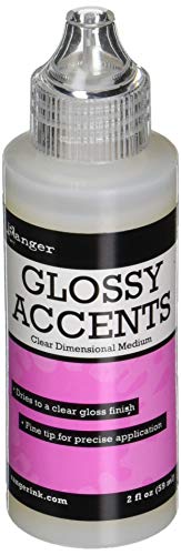 Ranger GAC17042 Glossy Accents Vernice trasparente in plastica, 59 ml