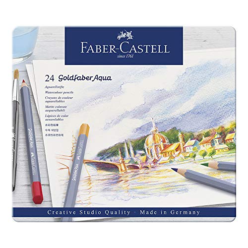 Faber-Castell 114624 Matite Colorate, 24, 24 Pezzi