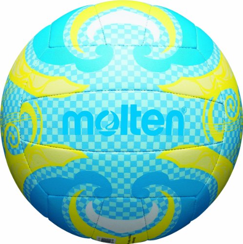 Molten V5B1502-C - Palla da Volley, Colore: Blu/Giallo, Misura 5